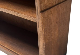 Art Deco Amsterdamse School Open Bookcase by Willem Penaat for Metz & Co., 1920s